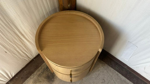 Miila 2-Drawer Nightstand - White Oak