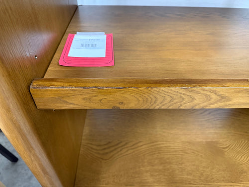 Torme 34" Bookcase With Storage, Tall - Smoked Oak