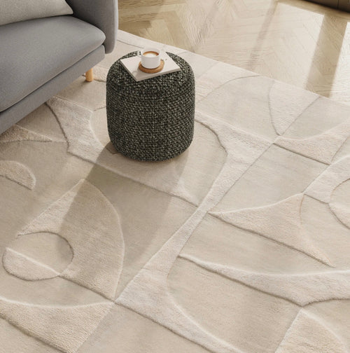 Fraya 8 x 10 Rug - Textured Ivory
