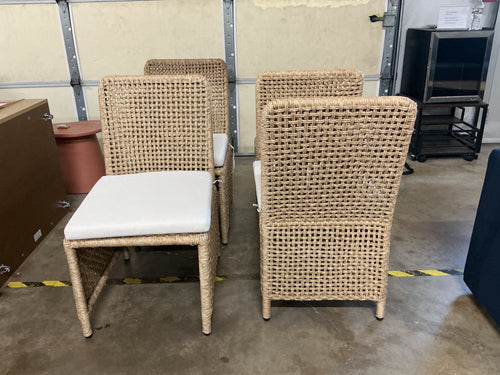 Robbi Outdoor Dining Chair - Dravite Ivory