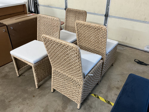 Robbi Outdoor Dining Chair - Dravite Ivory