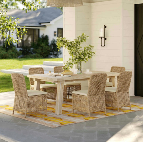 Robbi Outdoor Dining Chair - Dravite Ivory