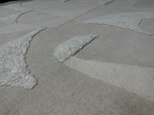 Fraya 8 x 10 Rug - Textured Ivory