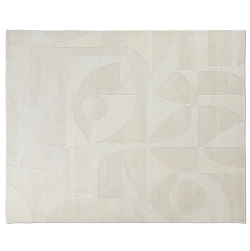 Fraya 8 x 10 Rug - Textured Ivory