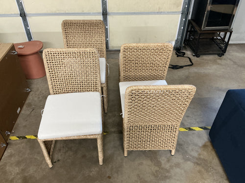 Robbi Outdoor Dining Chair - Dravite Ivory