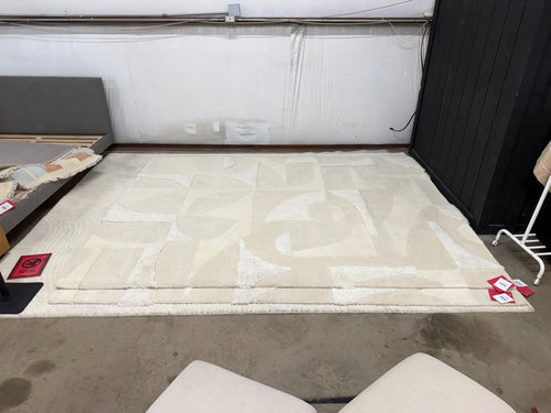 Fraya 8 x 10 Rug - Textured Ivory