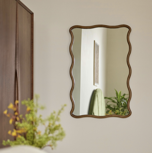 Alma Wall Mirror - Smoky
