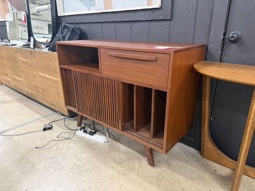Jokuna 48" Vinyl Media Unit - Walnut