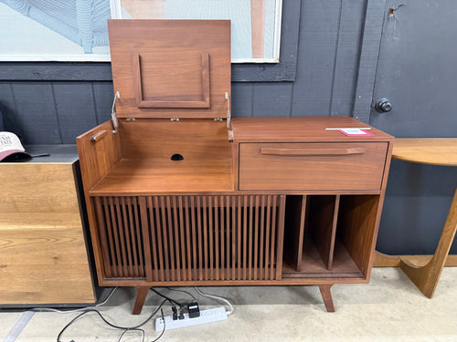 Jokuna 48" Vinyl Media Unit - Walnut