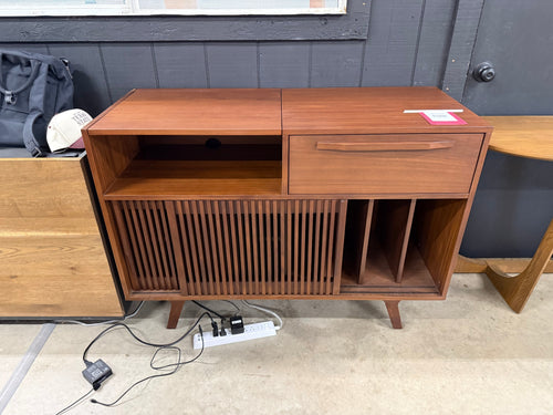 Jokuna 48" Vinyl Media Unit - Walnut