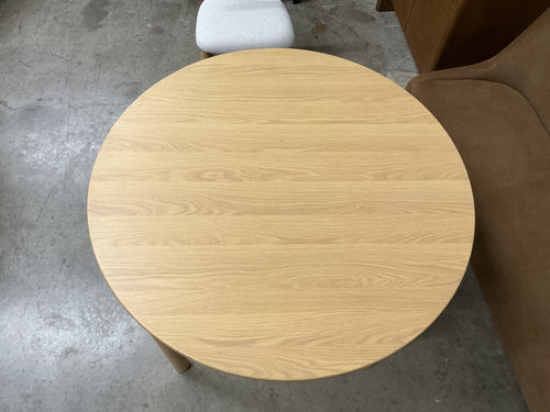 Heidi 42" Round Dining Table - White Oak