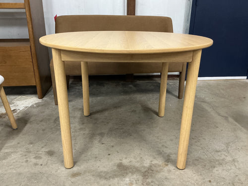 Heidi 42" Round Dining Table - White Oak