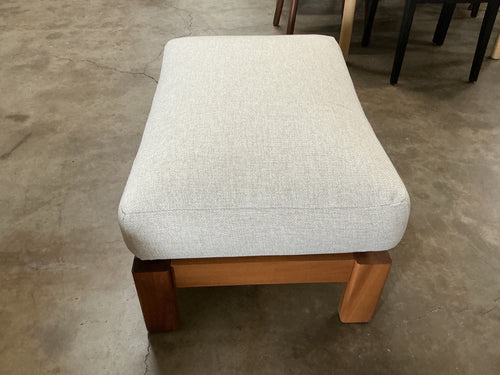 Cove 34.25" Outdoor Ottoman - Basket Beige