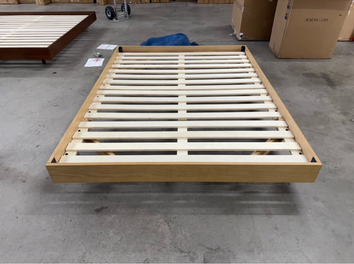 Basi Queen Bed Frame - White Oak