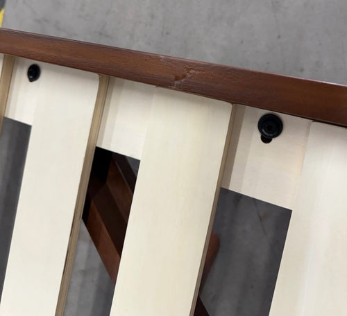Basi King Bed Frame - Walnut