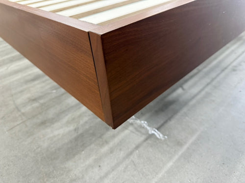 Basi King Bed Frame - Walnut