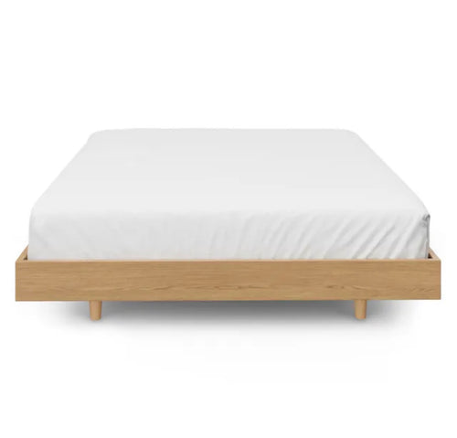 Basi Queen Bed Frame - White Oak