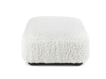 Berkley 59” Ottoman - Shearling White