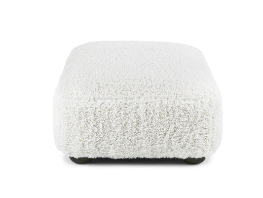 Berkley 59” Ottoman - Shearling White