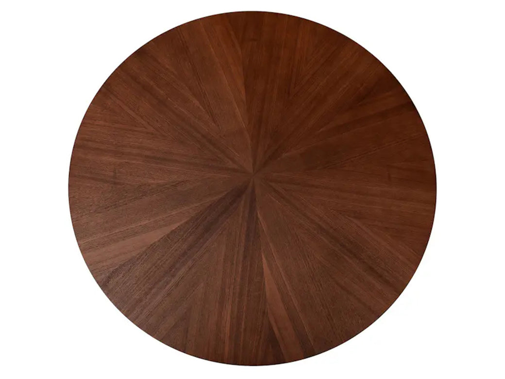 Conan 54” Round Dining Table - Walnut