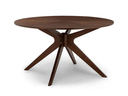 Conan 54” Round Dining Table - Walnut